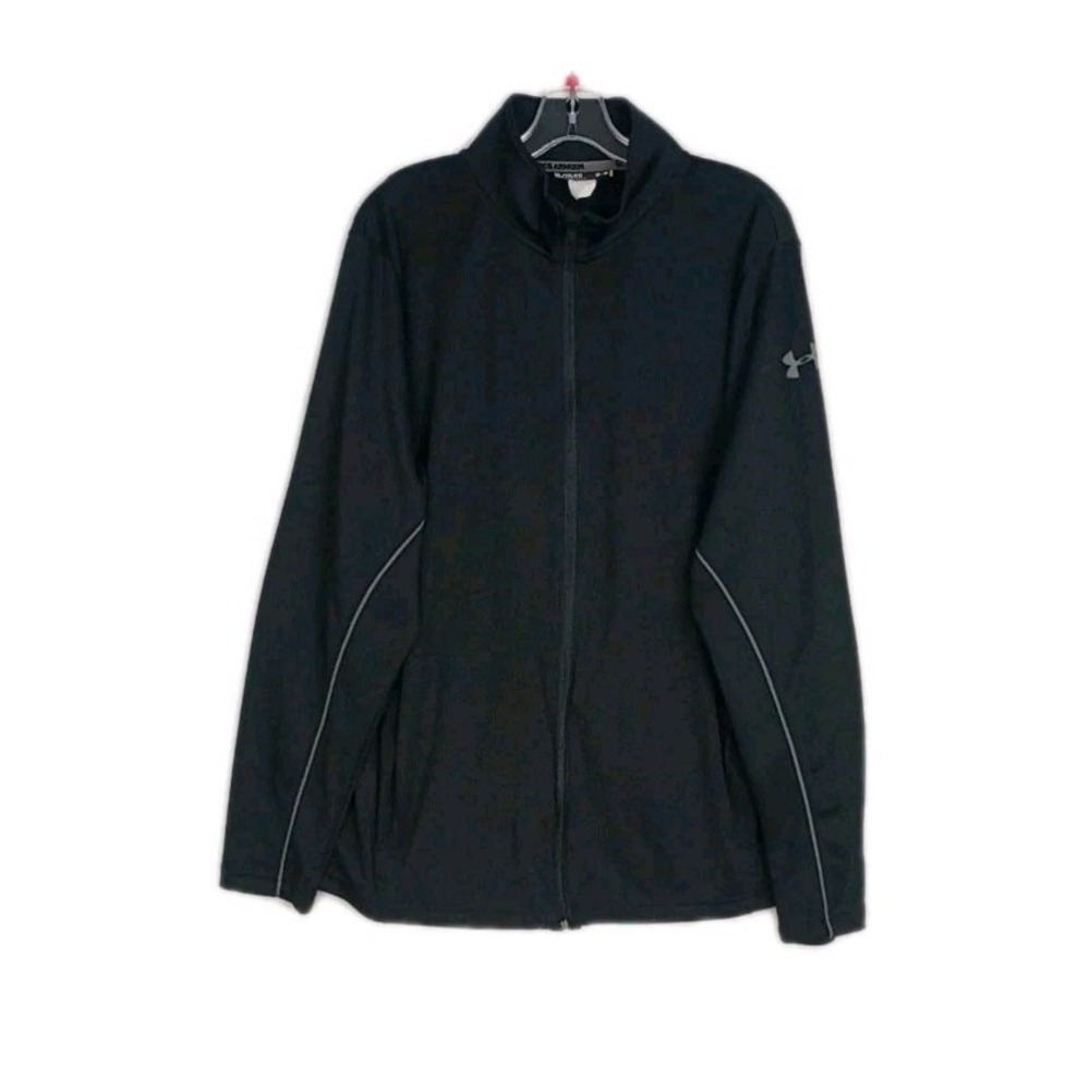 Under Armour Black Full Zip Suelto Jacket Men's Size XL